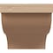 Ekena Millwork 8"W x 8"D x 8"H Wide Garner Rough Cedar Woodgrain TimberThane Corbel, Primed Tan CORUR08X08X08GARRCPR - alternate 4